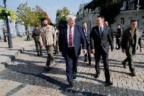 Polish FM visits Kyiv