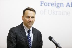 Joint news conference of Ukrainian and Polish Foreign Ministers in Kyiv