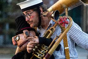 Street Performance In Sofia.