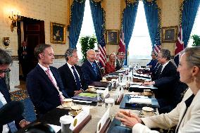 Joe Biden meets with Keir Starmer - Washington