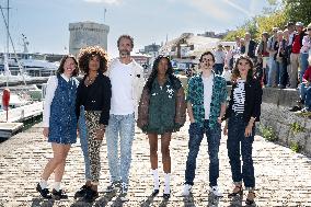 26th TV Fiction Festival - Des Gens Bien Ordinaires photocall - Day 4