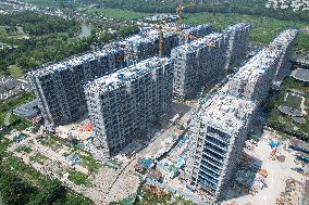 Commercial Housing Complex Construction in Hangzhou