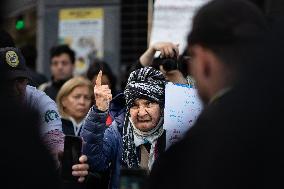 Retirees, Social Groups, and Unions Gather Outside National Congress in Buenos Aires