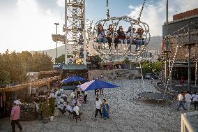 Youths And Daily Life At Tehran's Adrenaline Park