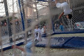 Youths And Daily Life At Tehran's Adrenaline Park