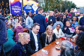 Queen Maxima Attends An Outdoor Concert - Amsterdam