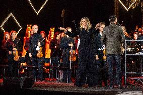 Queen Maxima Attends An Outdoor Concert - Amsterdam