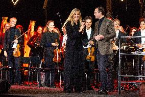 Queen Maxima Attends An Outdoor Concert - Amsterdam