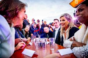 Queen Maxima Attends An Outdoor Concert - Amsterdam