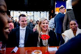 Queen Maxima Attends An Outdoor Concert - Amsterdam