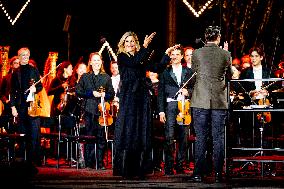 Queen Maxima Attends An Outdoor Concert - Amsterdam