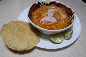 Pozole Dish