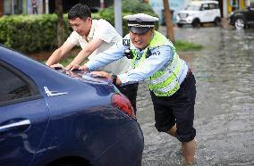 Heavy Rain Hit Huai'an