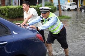 Heavy Rain Hit Huai'an