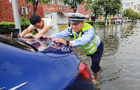 Heavy Rain Hit Huai'an