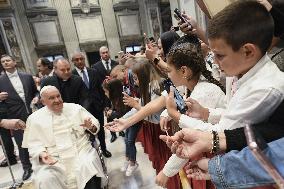 Pope Francis Audience - Vatican