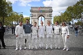 Parade Of French Athletes - Paris