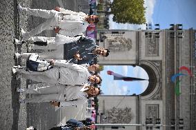 Parade Of French Athletes - Paris