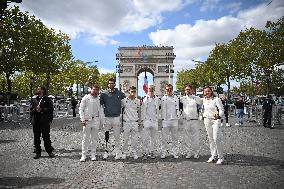 Parade Of French Athletes - Paris