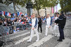 Parade Of French Athletes - Paris