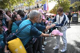 Parade Of French Athletes - Paris