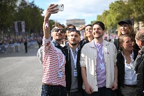 Parade Of French Athletes - Paris