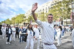 Parade Of French Athletes - Paris