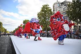 Parade Of French Athletes - Paris