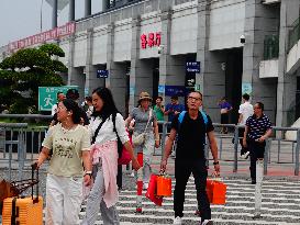 Mid-Autumn Festival Holiday Peak