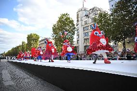 Parade Of French Athletes - Paris