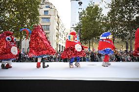 Parade Of French Athletes - Paris