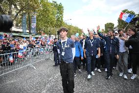 Parade Of French Athletes - Paris