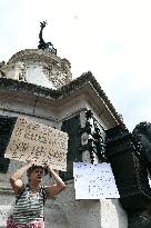 Demonstration In Support Of Gisele Pelicot - Paris