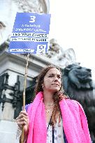 Demonstration In Support Of Gisele Pelicot - Paris