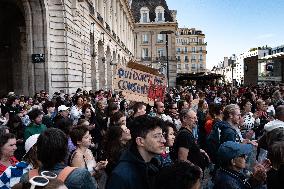 Rally In Support Of Gisele Pelicot In Rennes