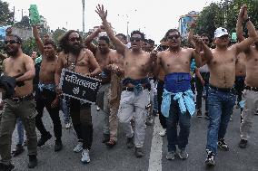 Dalit Rights Activists Demonstrate In Kathmandu