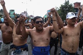 Dalit Rights Activists Demonstrate In Kathmandu