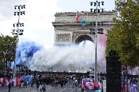 Parade Of French Athletes - Paris