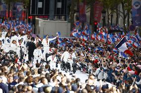 Parade Of French Athletes - Paris