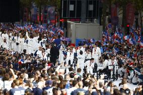 Parade Of French Athletes - Paris