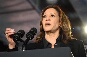 Vice President Of The United States Kamala Harris Delivered Remarks At Campaign Rally In Wilkes-Barre Pennsylvania