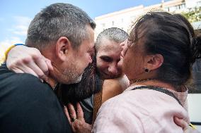 49 Ukrainians Return Home Following Prisoners Of War Swap With Russia