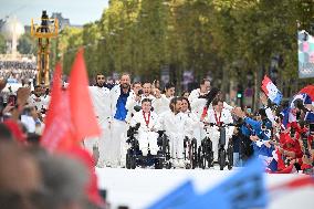 Parade Of French Athletes - Paris