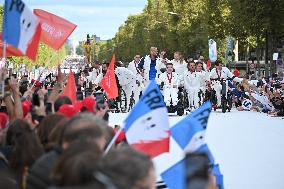 Parade Of French Athletes - Paris