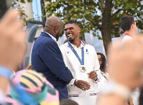 Parade Of French Athletes - Paris