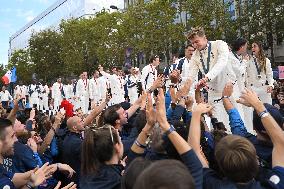 Parade Of French Athletes - Paris