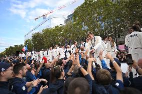 Parade Of French Athletes - Paris