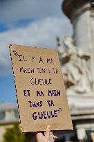 Demonstration In Support Of Gisele Pelicot - Paris