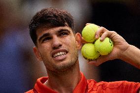 2024 Davis Cup Finals Group Stage Valencia - Czechia v France