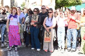 Demonstration In Support Of Gisele Pelicot - Bordeaux